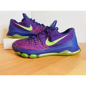 Nike KD8 'Suit' Purple Basketball Sneakers || Kid's 5.5Y US